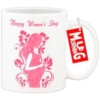 Picture of Mug Morning Womens Day Mug, Pregnant Woman Design