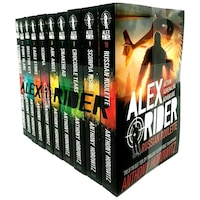 Penguin Random House Alex Rider 10 Book Collection, Hardcover
