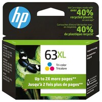 HP Original 63XL High-Yield Instant Ink, F6U63AN, Tri-Colour