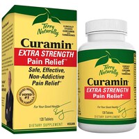Terry Naturally Curamin Extra Strength, 120 Vegan Tablets, Pack of 2