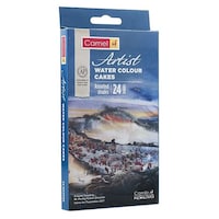Camel Artist Water Colour Cake Set, Pack of 24, Blue