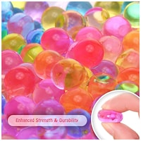 Marvelbeads Water Beads Gel 12 Colour Rainbow Pearls, 250 g, MB12-250