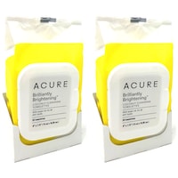 Acure Coconut And Argan Oil Cleansing Towelettes, Pack of 2