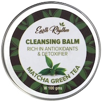 Earth Rhythm Nourishing Cleansing Balm, Matcha Green Tea, 100gm