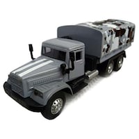 Halo Nation Diecast Army Truck Toy, Grey