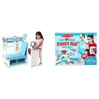 Melissa & Doug Doctor First Aid Kit Play Set, 25Pcs