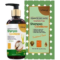Urbaano Herbal Onion Hair Oil and Fermented Rice Extract Shampoo Combo, 300ml