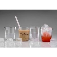 Picture of 2Mech Plastic Juice Glass, Tranparent, 250ml, Set of 6