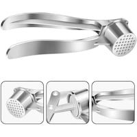 Picture of 2Mech Stainless Steel Manual Garlic Crusher, Silver