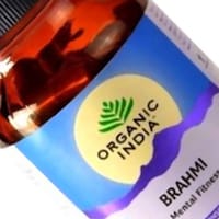 Picture of Organic India Brahmi, OIBC, 60 Capsules Bottle
