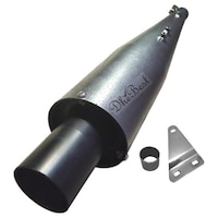 Picture of Dhe Best Bike Bullet Silencer Wild Boar New Exhaust Glass Wool Front, SR-53