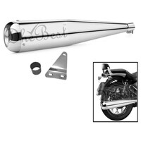 Picture of Dhe Best High Quality Megaphone Glass Wool Exhaust Silencer