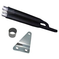 Picture of Dhe Best Bike Double Barrel Exhaust Silencer With Zed Clamp Bush