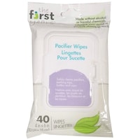 The First Years Pacifier Wipes, White