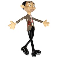 NJ Croce Mr. Bean Bendable Figure, Multicolour