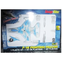 Revell Snap-Tite F-16 Fighting Falcon, Silver