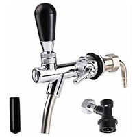 Picture of CR Brew Beer Adjustable Keg Faucet with Liquid Ball Lock