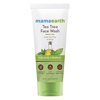 Mamaearth Ubtan Natural Face Wash Turmeric and Saffron, Pack of 2, 100ml