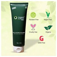 Organic Harvest Skin lightning Face Wash, Pack of 3, 100gm