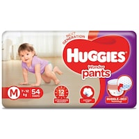 Huggies Wonder Pants Diapers, Medium