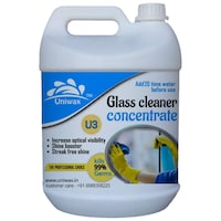 Uniwax U3- Glass Cleaner Concentrate, 5 liter