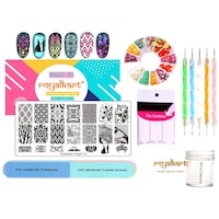 Royalkart Nail Art Stamping Kit, Angel 03
