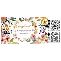Picture of Royalkart Nail Art Stamping Kit Flower Series Designs, Rk-04