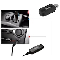 RGMS v2.0+EDR Car Bluetooth Device with FM Transmitter, Black
