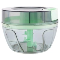 Picture of 2Mech Vegetable Cutter Chopper with 3 Blades, Green, 400ml