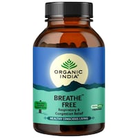 Picture of Organic India Breathe, OIBFC, 180 Capsules Bottle