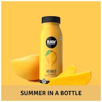 Picture of Raw Pressery Cold Pressed Mango Juice, RPMJ, 200ml, Pack of 10