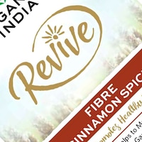Organic India Revive Fiber Cinnamon Spice, 15 Packs