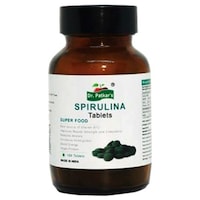 Picture of Dr. Patkar's Organic Spirulina, SPR, 100 Veg Tablets