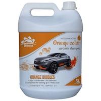 Picture of Uniwax Car Foam Shampoo, Orange, 5 kg
