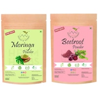 Picture of Heem & Herbs Beetroot and Moringa Powder, 100 gm, Pack Of 2Pcs