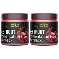 Picture of Heem & Herbs Beetroot Pigmentation Free Face Pack, 100 gm, Pack Of 2Pcs