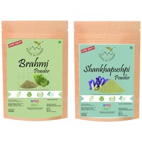 Picture of Heem & Herbs Brahmi and Shankhapushpi Powder, 100 gm, Pack Of 2Pcs