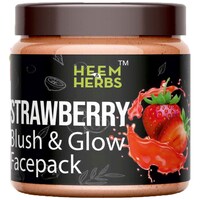 Picture of Heem & Herbs Strawberry Blush and Glow Facepack, 100 gm
