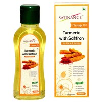 Picture of Satinance Turmeric With Saffron Massage Oil, 100 ml