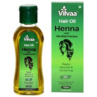 Picture of Vilvaa Henna Hair Oil With Herbal Fusion, 100 ml