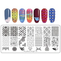 Picture of Royalkart Nail Art Stamping Kit, Angel 05