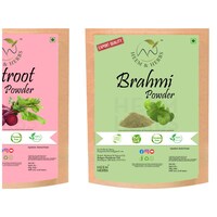 Picture of Heem & Herbs Beetroot and Brahmi Powder, 100 gm, Pack Of 2Pcs