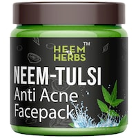 Picture of Heem & Herbs Neem-tulsi Anti Acne Face Pack, 100 gm
