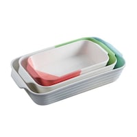 Picture of Rk Rectangular Bakeware Set With Double Handles , Set Of 3 Pcs , Rk0090