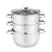 Picture of VINOD Stainless Steel Steamer Three Tier