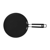 Picture of Raj Anodized Concave Cooking Pan , Black