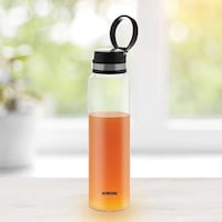 Picture of Borosil Easygo Glass Bottle With Stainless Steel Lid , 1L