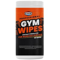 Zyax Chem Professional Gym Wipes, 60 Wipes