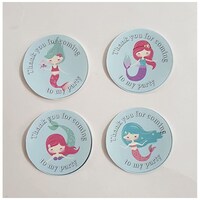 Belleza Crafting with Creativity Little Mermaid Stickers, Pack of 100