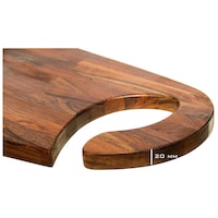 Picture of Sarangware Teak Wood Reversible Chopping Board, Chopping-3 11"X16"